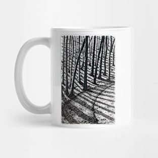 'Trees and Shadows' Mug
